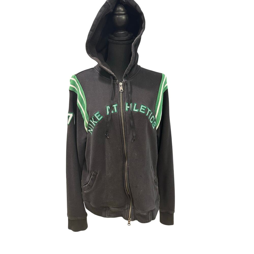 Nike P.T. Athletics Vintage Full-Zip Hoodie (Black/Green/White) - XL